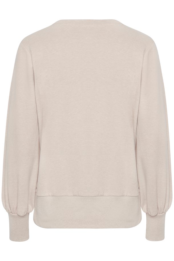 Fransa Sweatshirt Beige melange – Shop Beige melange Sweatshirt from ...