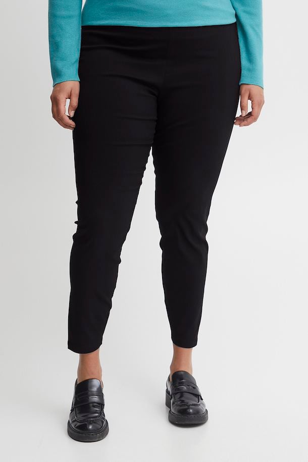 Fransa Plus Size Selection FPJEGGING Leggings Black – Shop Black FPJEGGING  Leggings from size 42-56 here