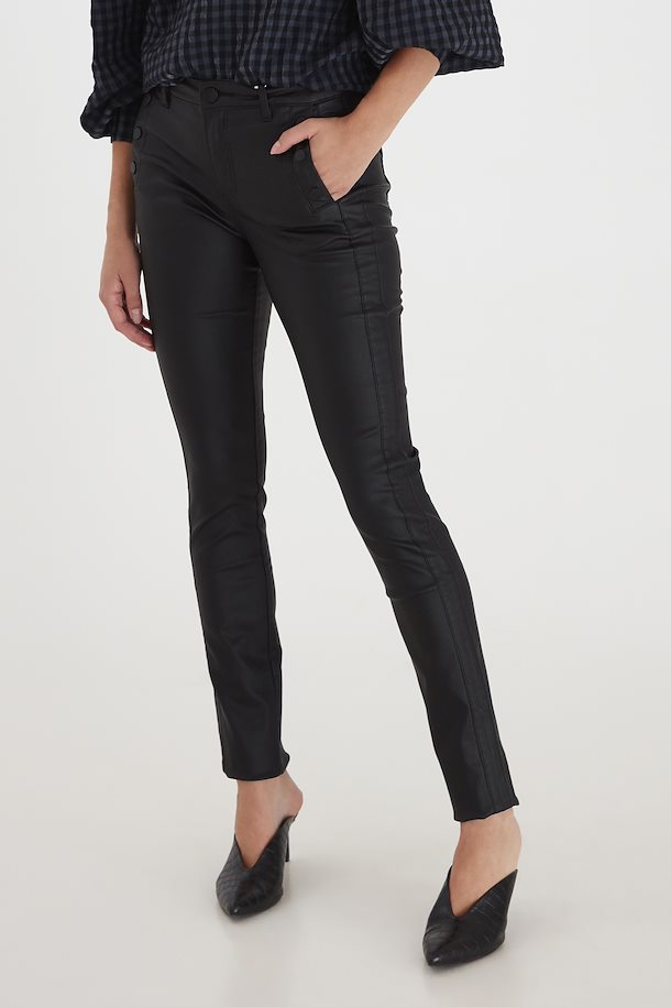 size Black Fransa 34-46 FRNOTALIN here – Black Trousers Trousers Shop FRNOTALIN from