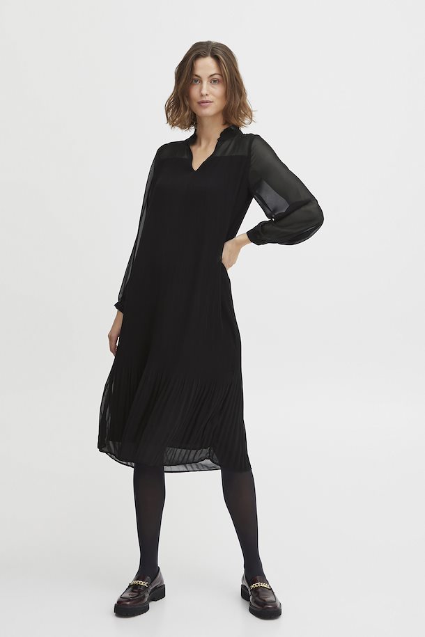 Fransa FRPLISSE Dress Black size from – here FRPLISSE Shop S-XXL Black Dress