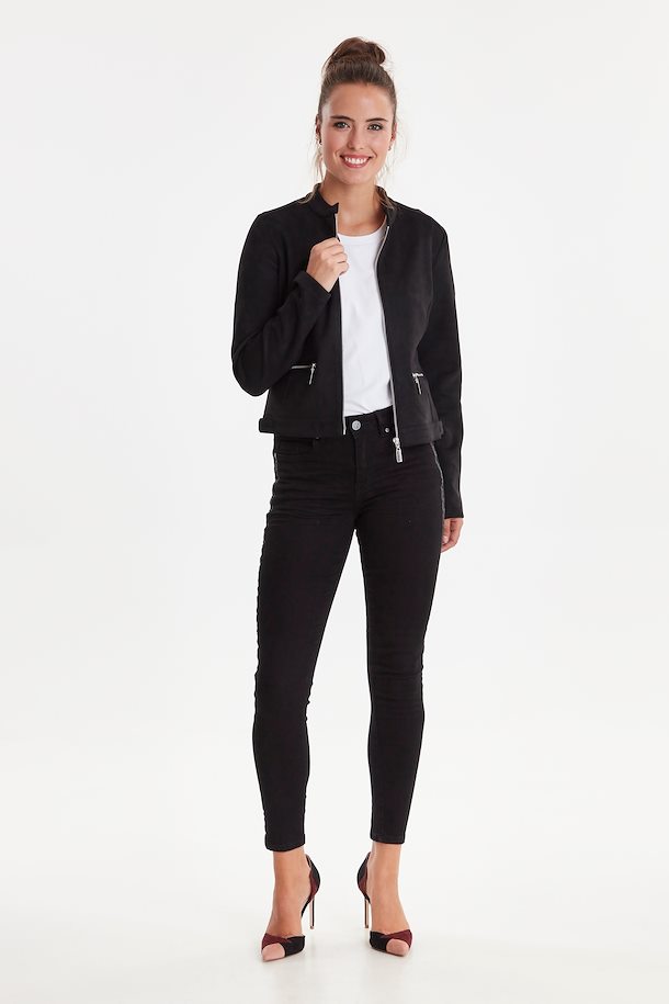Jacket here Fransa XS-XXL Jacket Black Black – size from Shop
