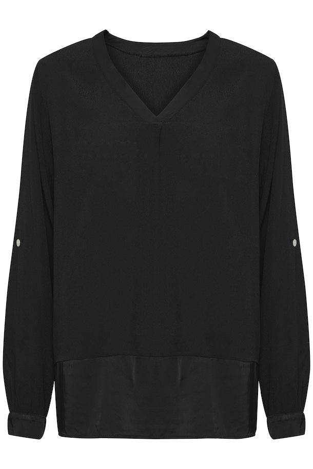 Fransa Langarm-Bluse Black – Shoppen hier S-XL ab Sie Langarm-Bluse Gr. Black