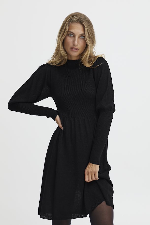 Fransa FRDEDANA Dress Black – from size melange here XS-XXL Shop Dress melange Black FRDEDANA