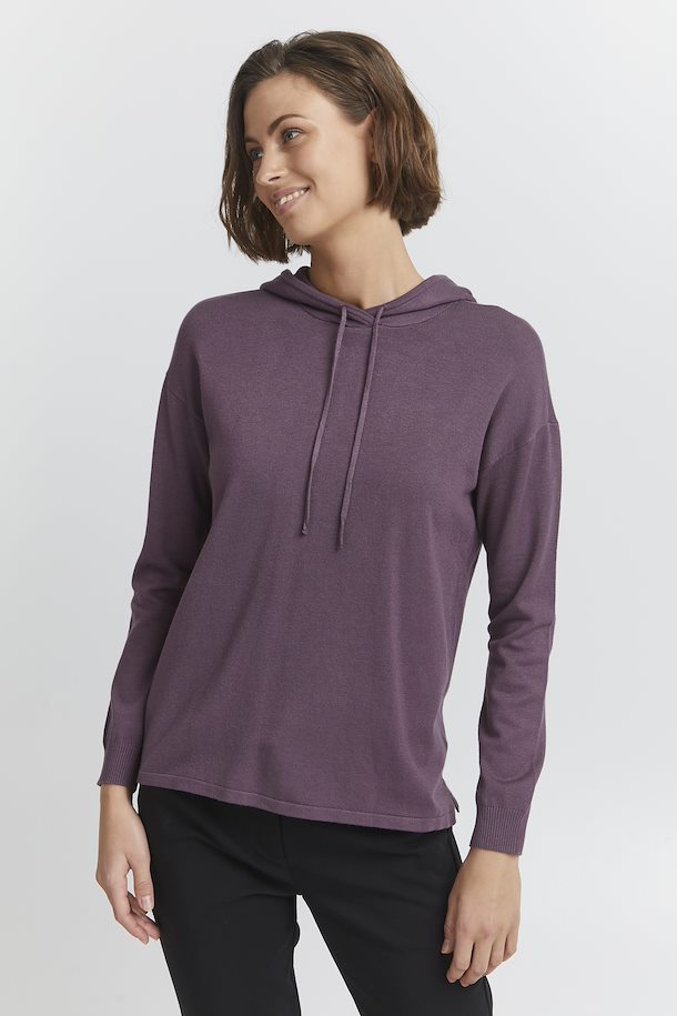 Pullover S-XXL Plum Black here – FRBLUME Pullover FRBLUME Shop from size Fransa Plum Black