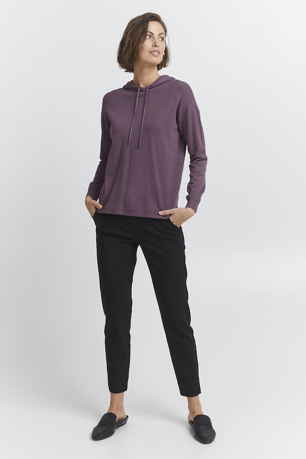 Fransa FRBLUME Pullover Black Plum – Shop Black Plum FRBLUME Pullover from  size S-XXL here
