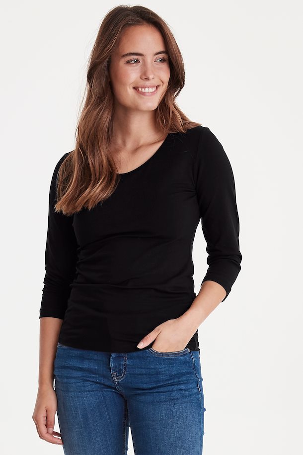 Fransa T-shirt Black – Shop Black T-shirt from size XS-XXL here