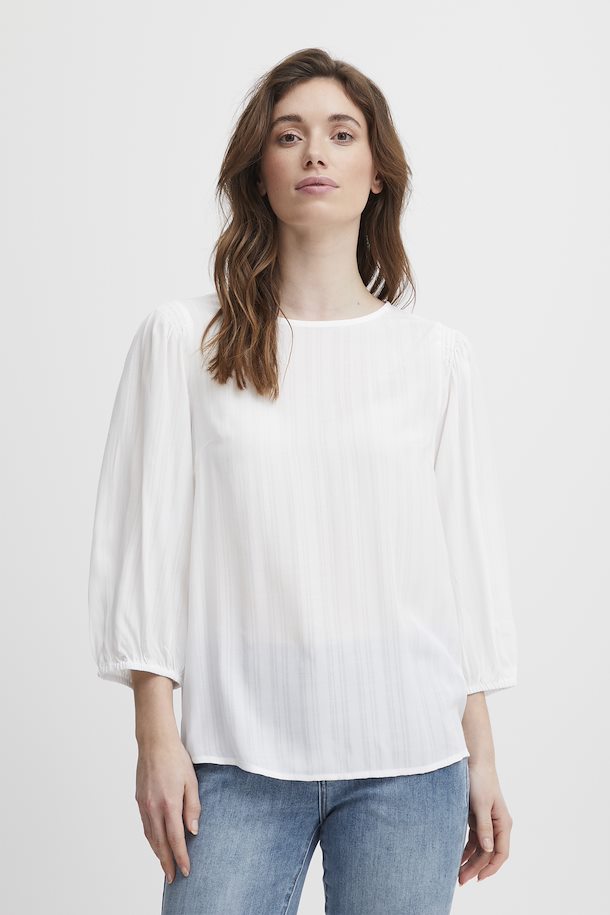 Fransa Blouse with long sleeve Blanc de Blanc – Shop Blanc de Blanc ...