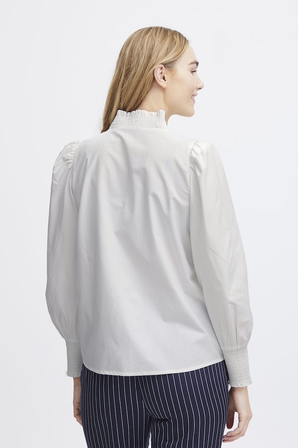 Fransa FRPOPS Skjorte Blanc Blanc str. de fra her XS-XXL Blanc – Skjorte FRPOPS Køb de Blanc