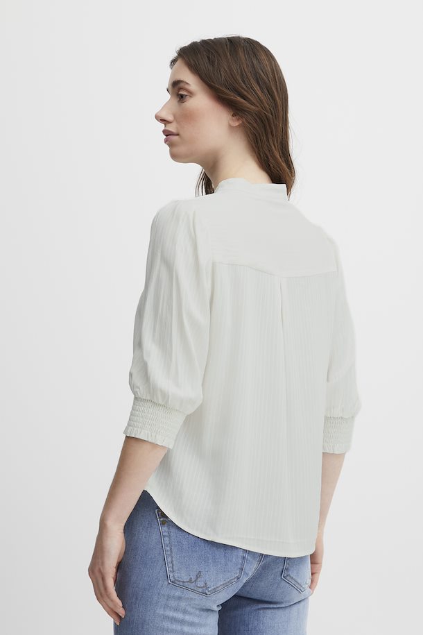 Fransa Blanc de Blanc størrelse fra her Kjøp Langermet de Langermet bluse - S-XXL Blanc Blanc bluse