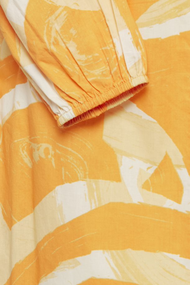 Fransa Dress Blazing Orange Mix – Shop Blazing Orange Mix Dress from size  XS-XXL here
