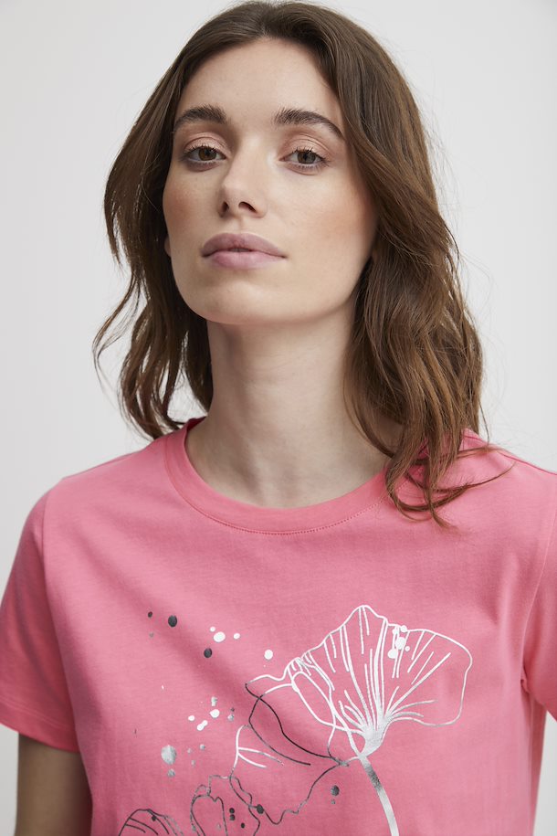 Camellia size here Camellia Fransa Shop Rose Rose S-XXL from T-shirt T-shirt –
