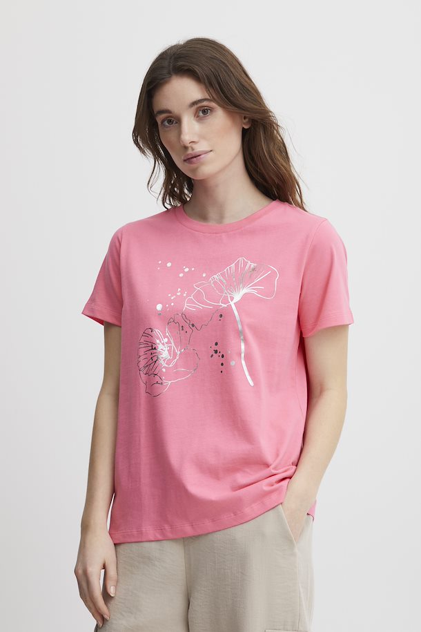 Fransa T-shirt Camellia Rose – Shop Camellia Rose T-shirt from size S-XXL  here