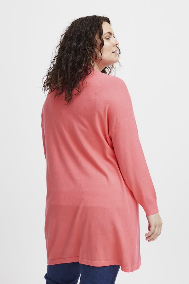 Fransa Plus Size Selection FPBLUME Cardigan Coral Paradise – Shop Coral  Paradise FPBLUME Cardigan from size 42/44-54/56 here