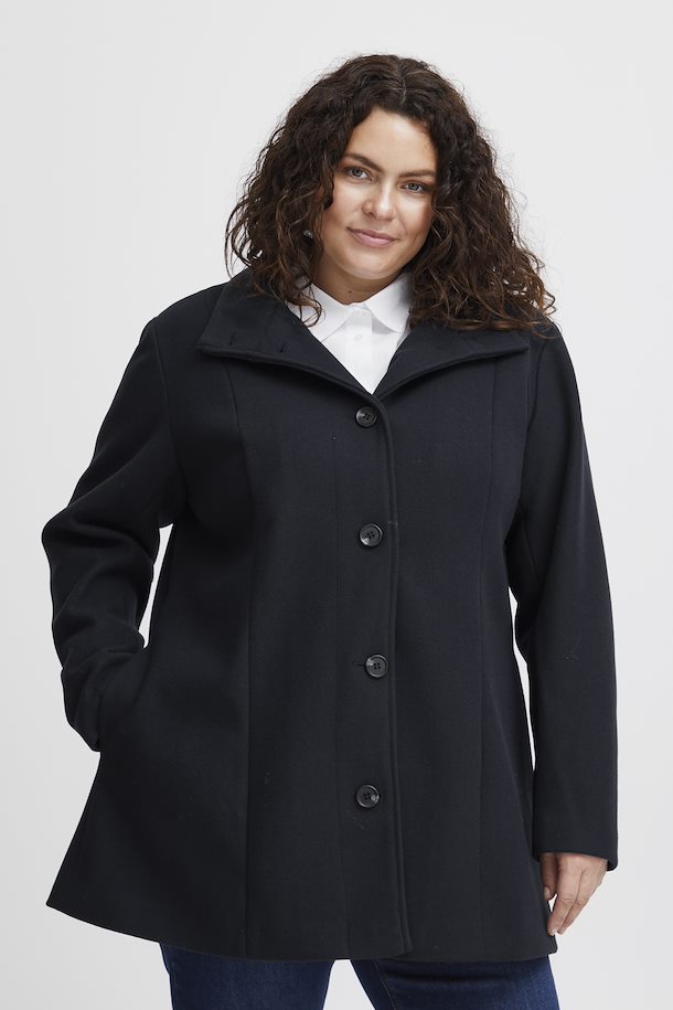 Fransa Plus Size Selection 44- Peacoat Dark – Peacoat Outerwear Dark FPPAIGE size Outerwear Shop from FPPAIGE