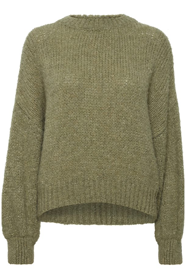 Sorbet Knitted pullover Deep Lichen Green – Shop Deep Lichen Green Knitted  pullover from size S/M-L/