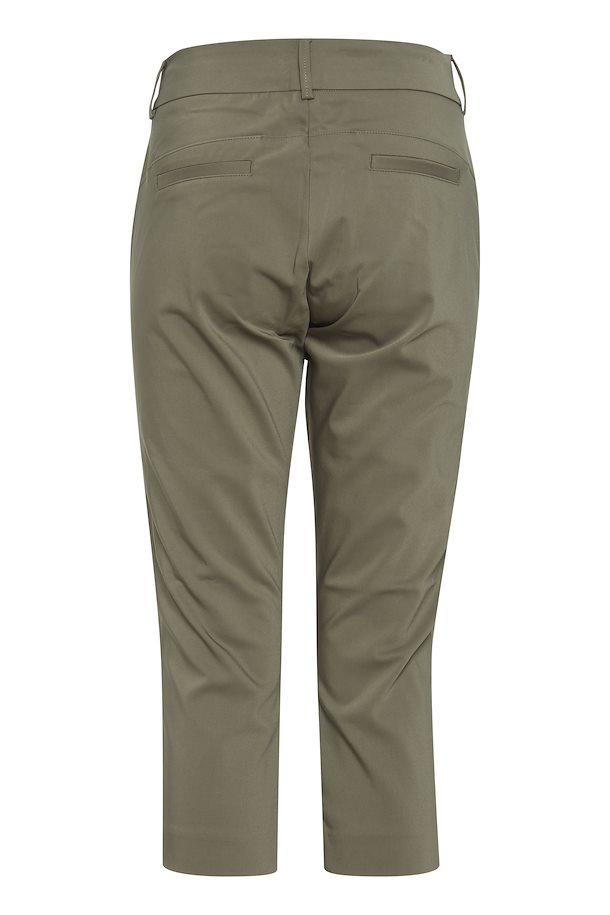 Fransa Capri Dusty pants 36-46 Capri Olive size here from – Olive Shop Dusty pants