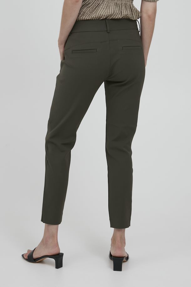 Fransa Casual pants Shop from pants Green size here 36-46 – Ink Ink Green Casual
