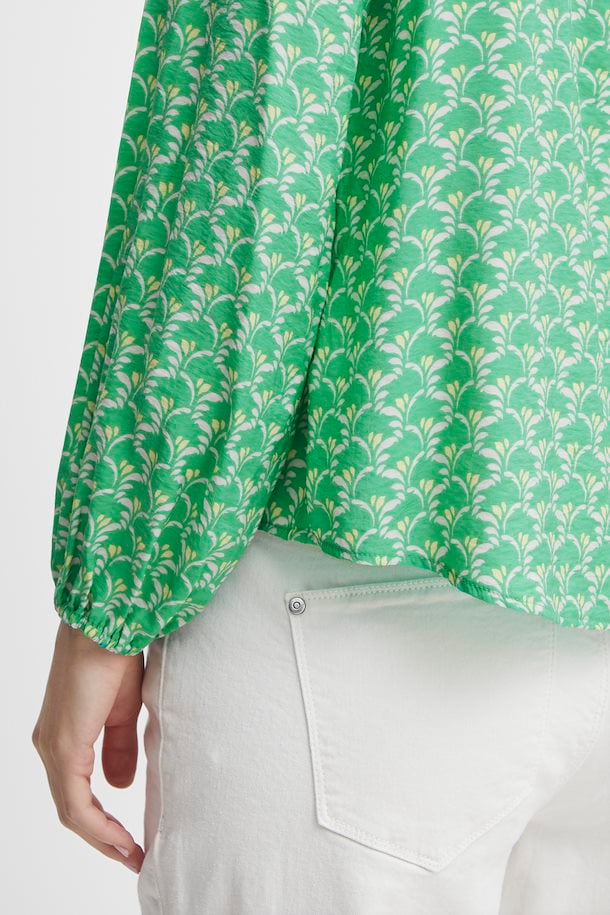 sleeve Blouse S-XXL C C MIX Fransa MIX size Blouse – Green sleeve long Shop Holly here with Green from long with Holly