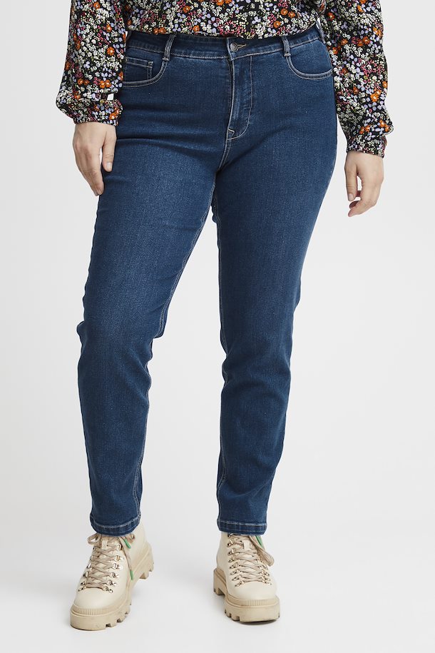 Fransa Plus Size Selection FPELLIE Jeans Indigo Blue Denim – Shoppen Sie  Indigo Blue Denim FPELLIE Jeans