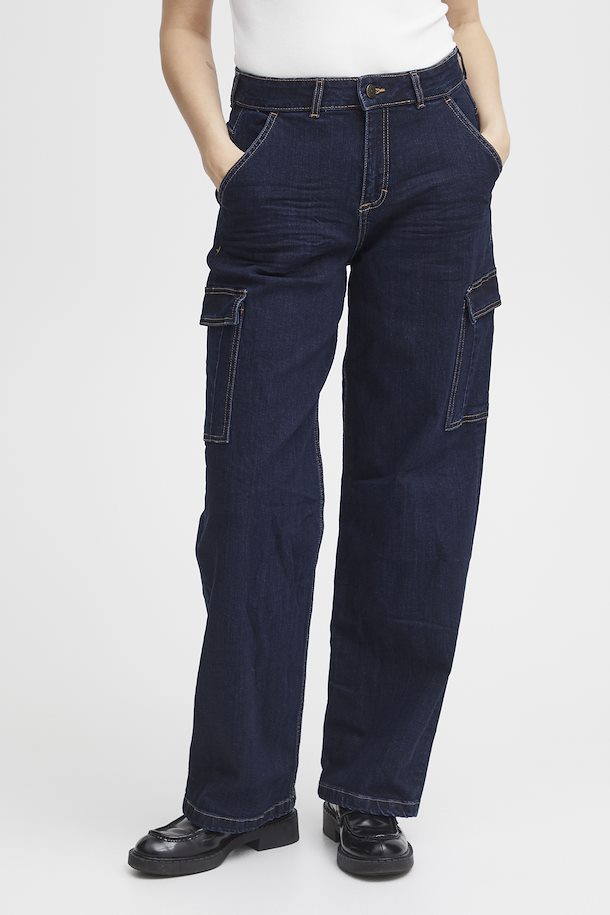 Fransa FRSELMA Jeans Jeans Køb – Denim str. Indigo fra Blue Denim FRSELMA Blue Indigo 34-44