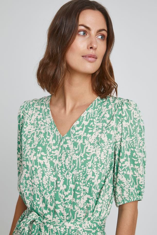 Fransa Dress Malachite Green – Shop Malachite Green Dress from size XS-XXL  here
