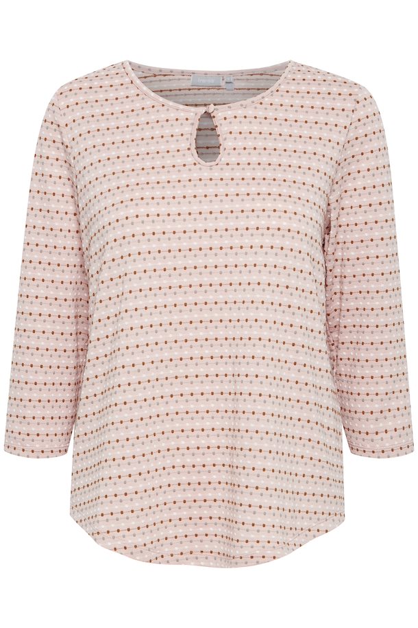 Fransa Langærmet bluse Misty Rose mix - Køb Misty Rose mix ...