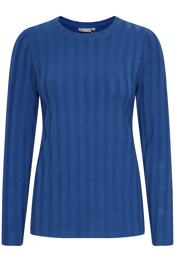 Fransa Long Sleeved T Shirt Nautical Blue – Shop Nautical Blue Long