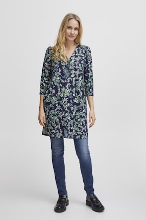 S-XXL A MIX AOP A here MIX Tunic Camellia FRSEEN Rose Shop size FRSEEN Rose Fransa AOP Tunic from Camellia –