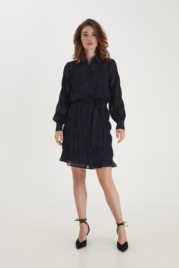 Fransa Dress Navy Blazer – Shop Navy Blazer Dress from size XS-XXL here