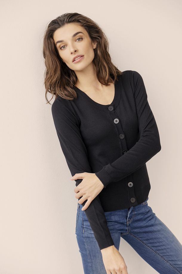 Proportional Uartig Allerede Fransa ZUVICFR KNITTED CARDIGAN (NOOS) Black – Shop (NOOS) Black ZUVICFR  KNITTED CARDIGAN from size XS-XXL here