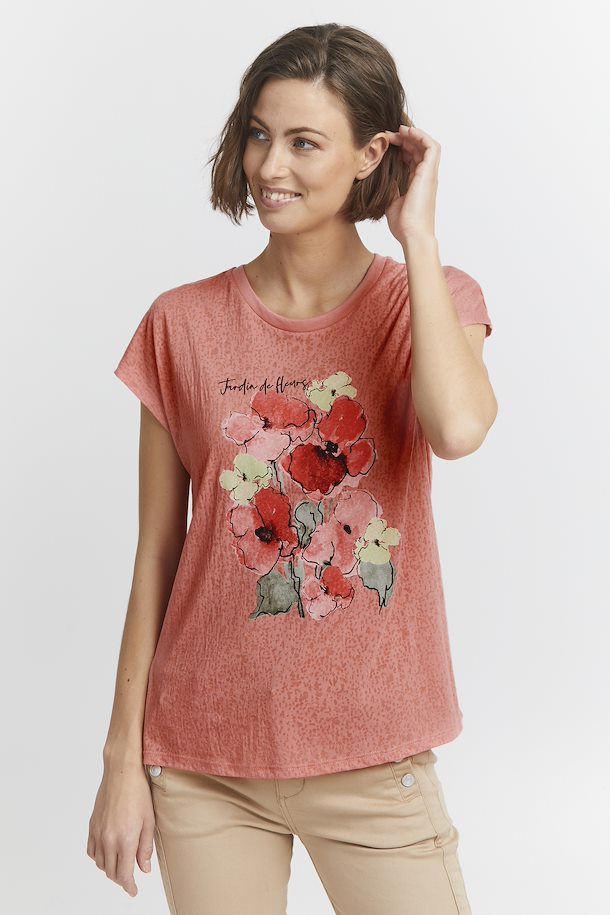 At hoppe mønt Revolutionerende Fransa T-shirt Peach Blossom – Køb Peach Blossom T-shirt fra str. S-XXL her