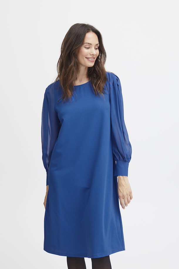 [Auf Bestellung gefertigte Produkte] Fransa FRDUSA Dress Shop Blue Princess – FRDUSA from here size Dress M Blue Princess