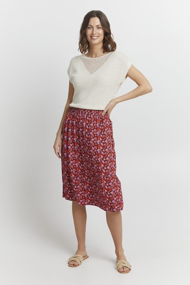 Fransa Skirt Rose of Sharon mix mix of Sharon XS-XXL size Skirt here from Rose Shop –