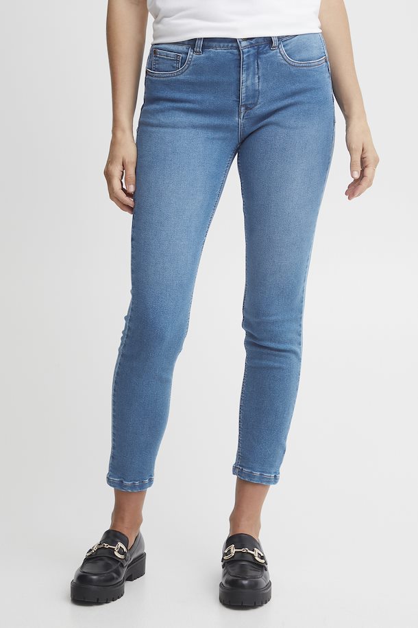 Fransa Jeans Sea blue denim – Shop Sea blue denim Jeans from size 36-46 here