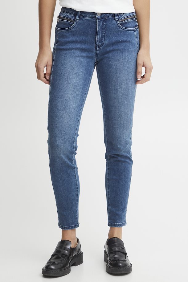 Moske fra nu af at retfærdiggøre Fransa Jeans Simple Blue Denim – Køb Simple Blue Denim Jeans fra str. 36-46  her