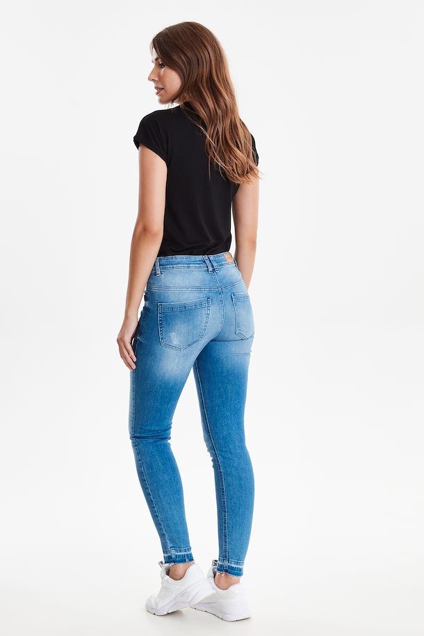 Fransa Jeans Skye blue denim – Shop Skye blue denim Jeans from size 34 ...