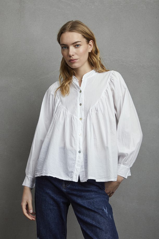 Sorbet Blouse with long sleeve Snow White – Shop Snow White Blouse with ...